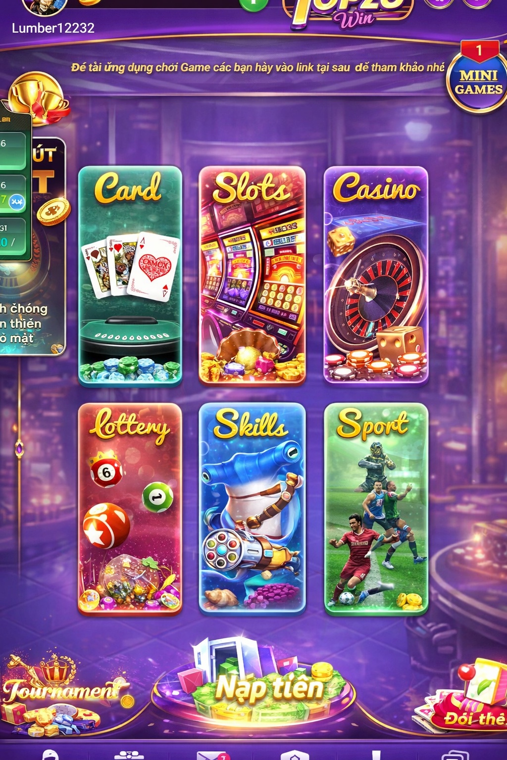 player casino app game